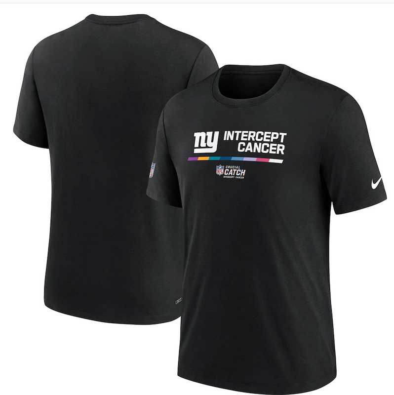 New York Giants Nike 2022 NFL Crucial Catch Performance Men's T-Shirt Black,We sell and wholesale New York Giants Nike 2022 NFL Crucial Catch Performance Men's T-Shirt Black on line form chian!